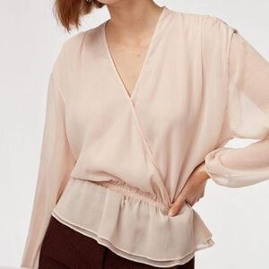 Aritzia Little Moon Lunria Blouse​